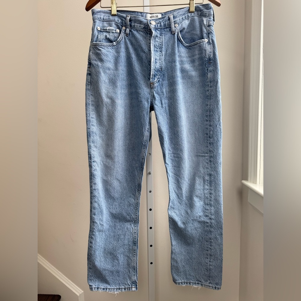 AGOLDE boyfriend jeans. 29